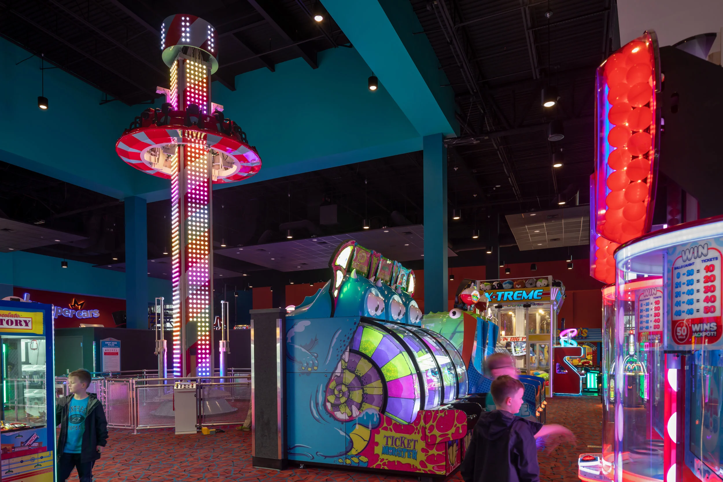 Entertainment Frankie's Fun ParkCharlotte, NC — adw architects
