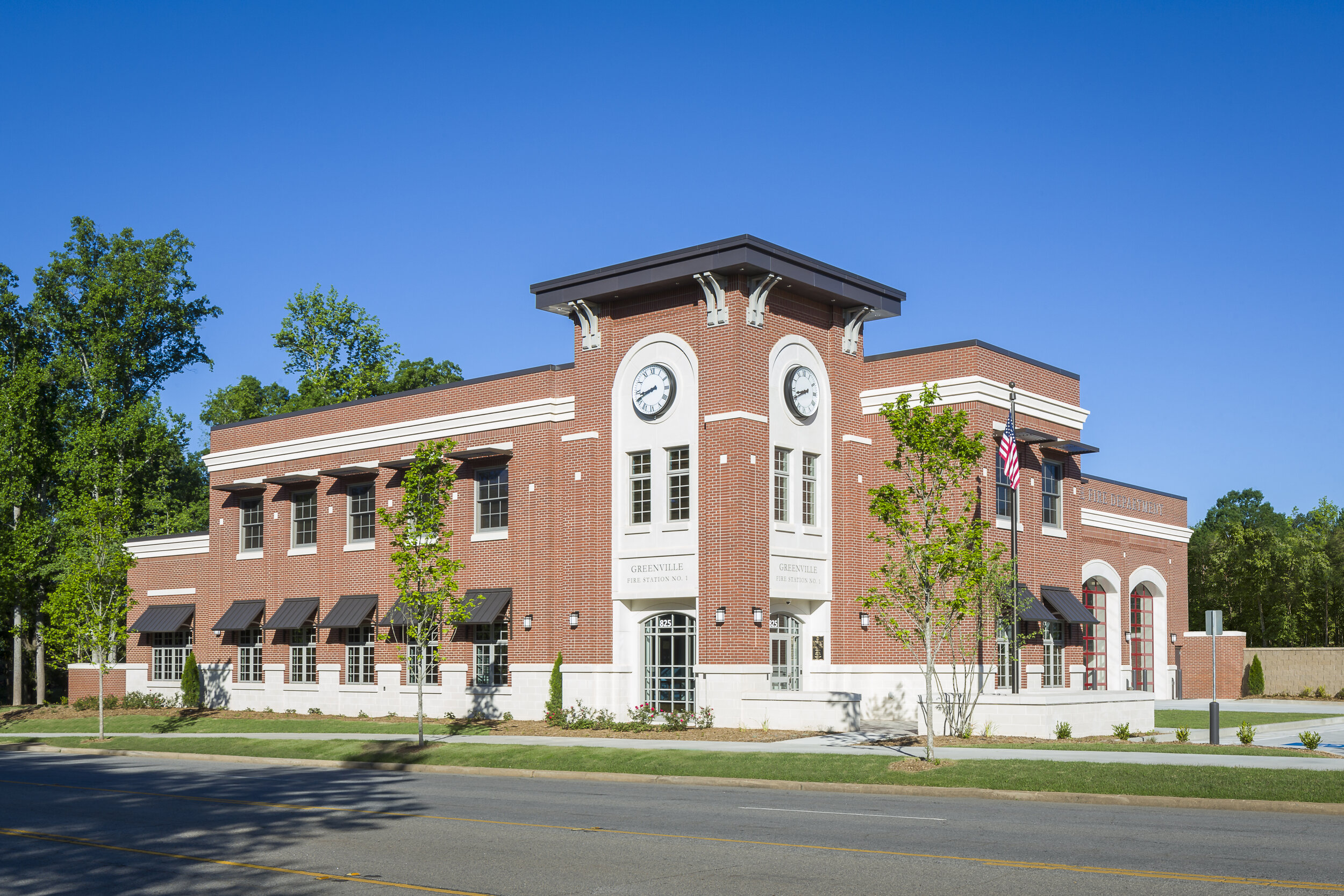 Public Safety Fire City of Greenville, SC Fire Station No 1 — adw