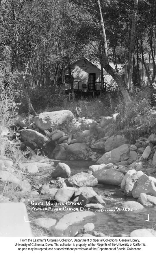 1940, Guy's Modern Cabins, Feather River Canyon...jpg