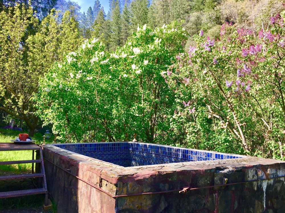 Wood-Fired Hot Tub