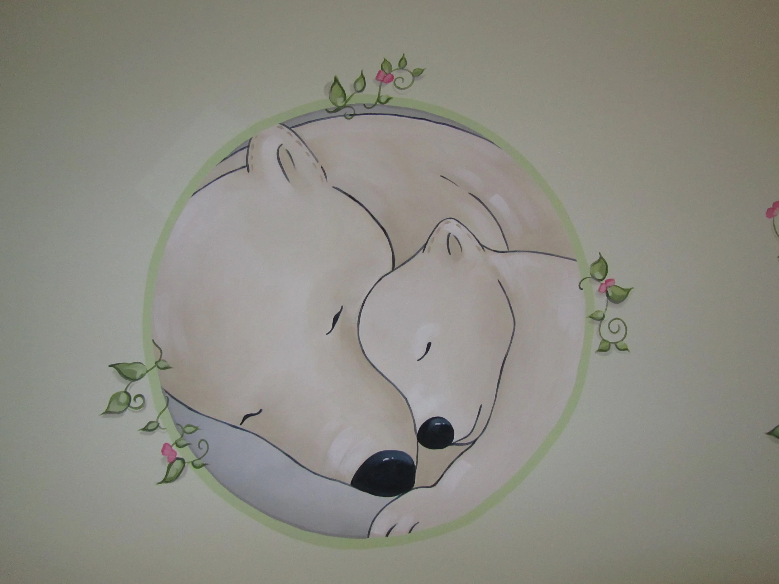 Sienna's Baby Animal Mural