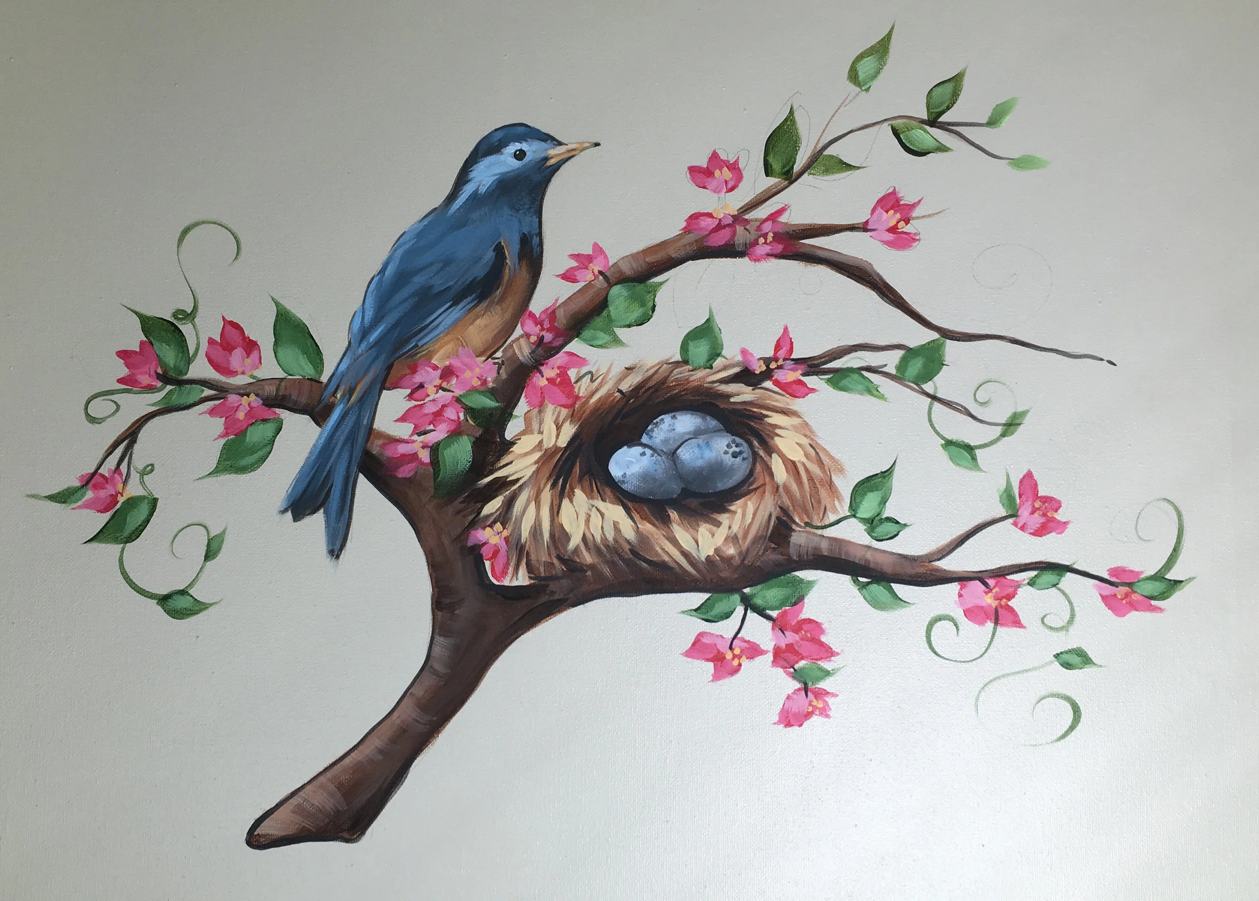 Bird Acrylic