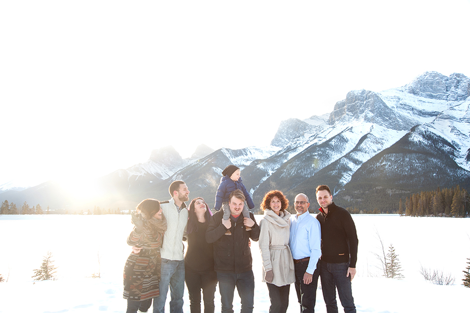  canmore extended family photography kids maternity 