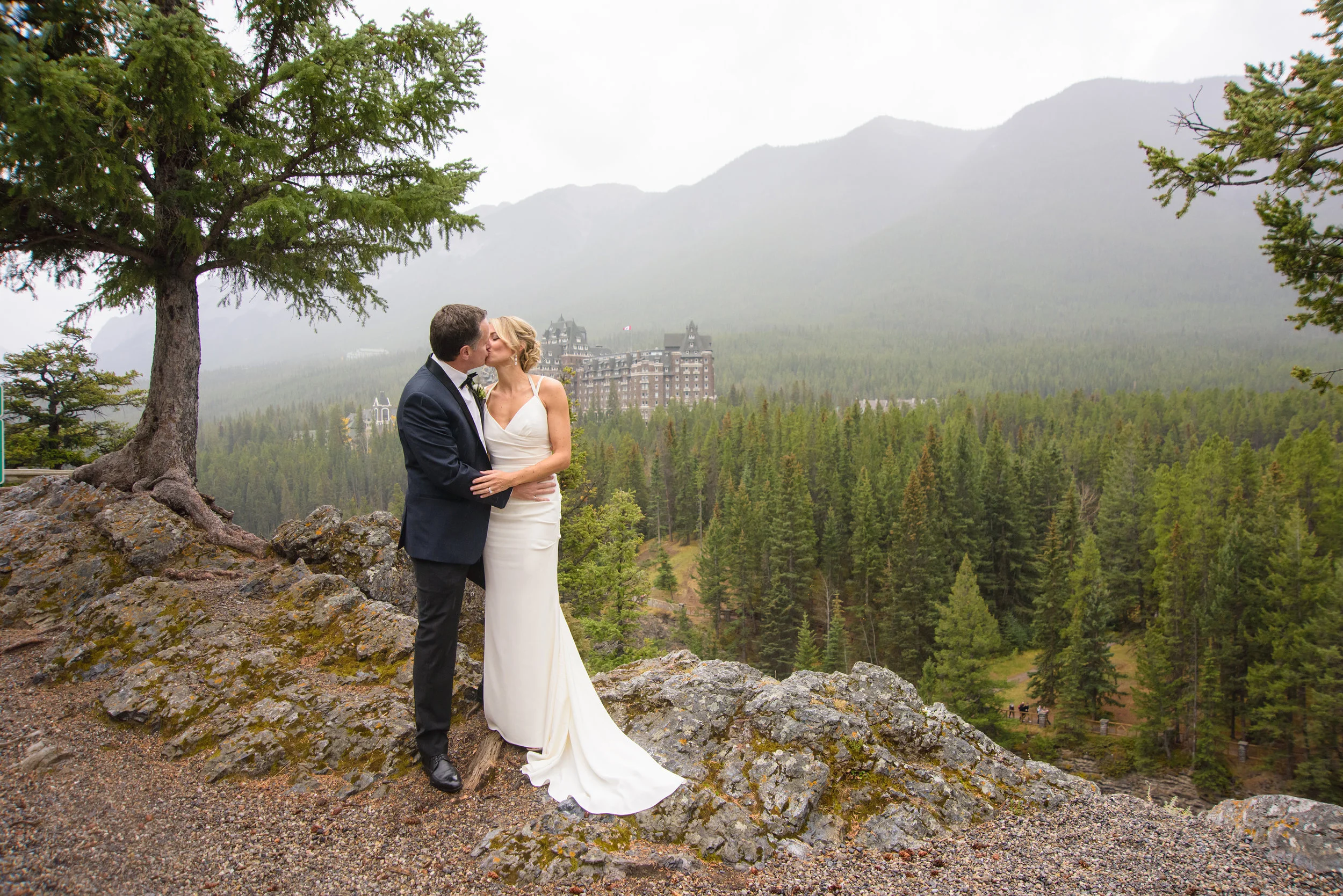 banff rimrock wedding photography surprise corner