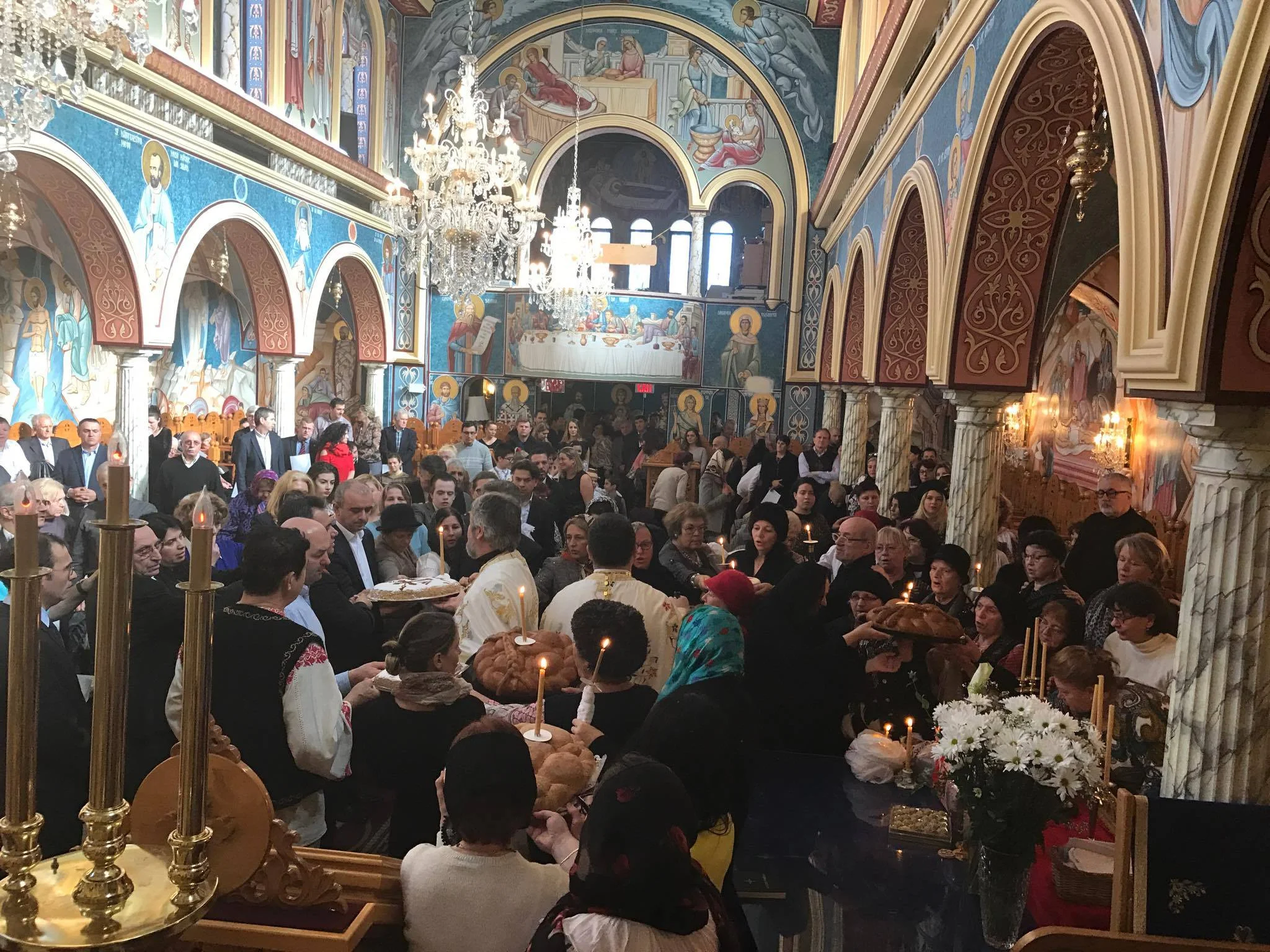 Slujba parastasului pentru toti eroii neamului românesc. 