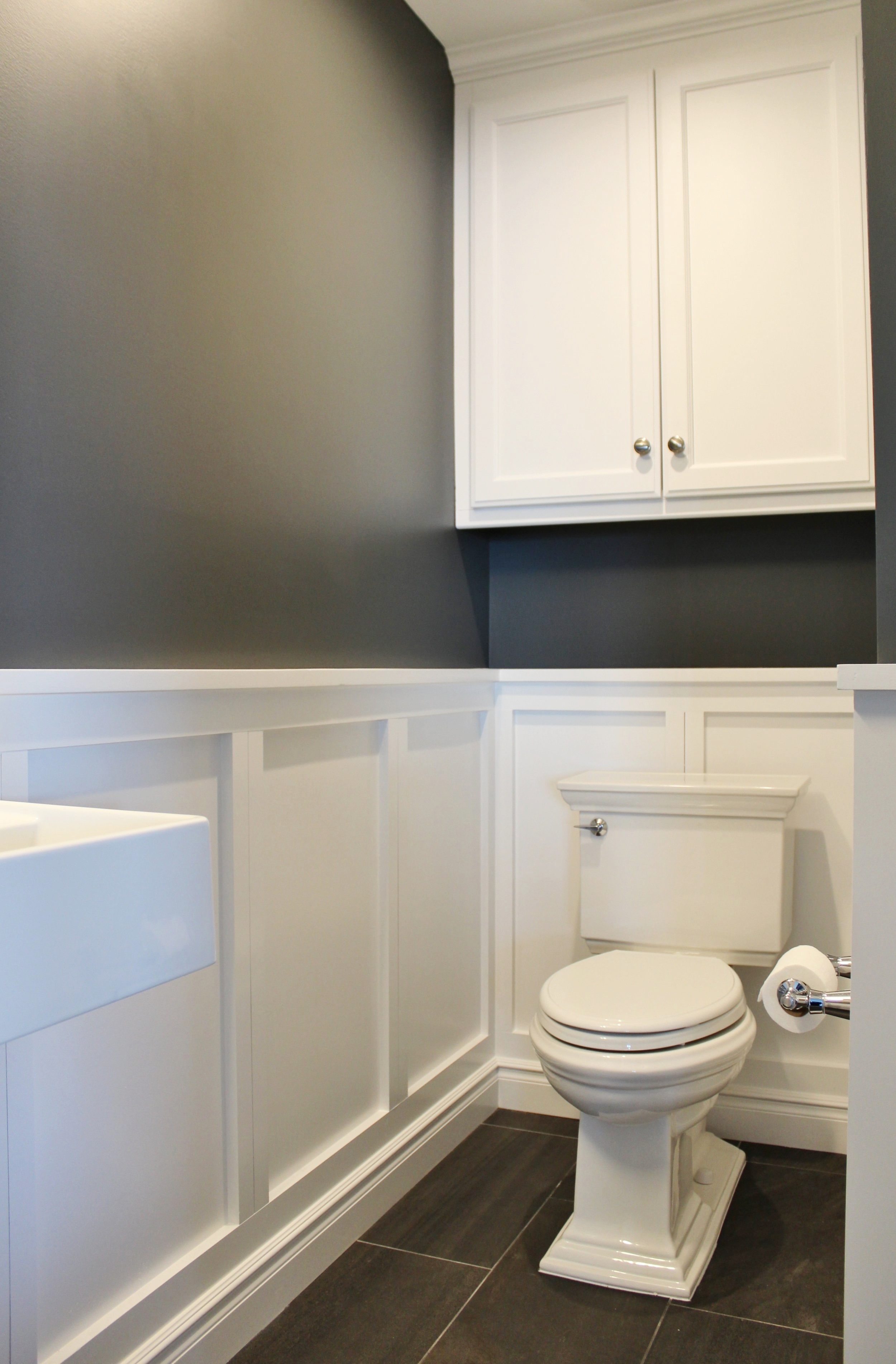 Small Powder Room with a Big impact