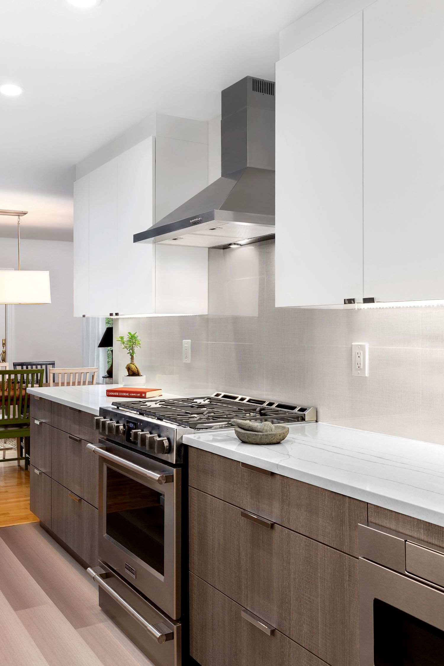 Less is More Contemporary Kitchen - Nyack NY