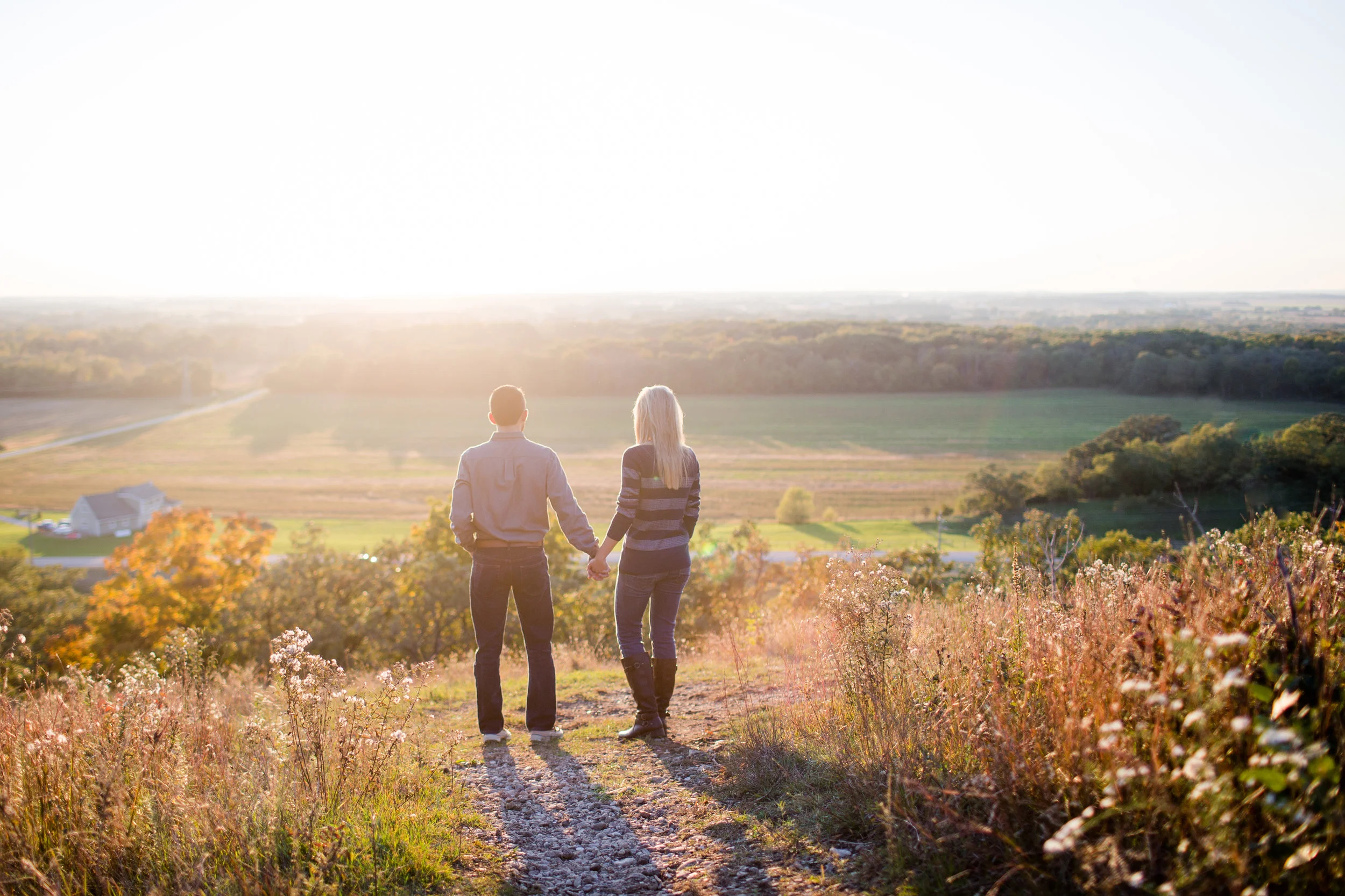 Tom & Lauren | Autumn Photos on the Ice Age Trail