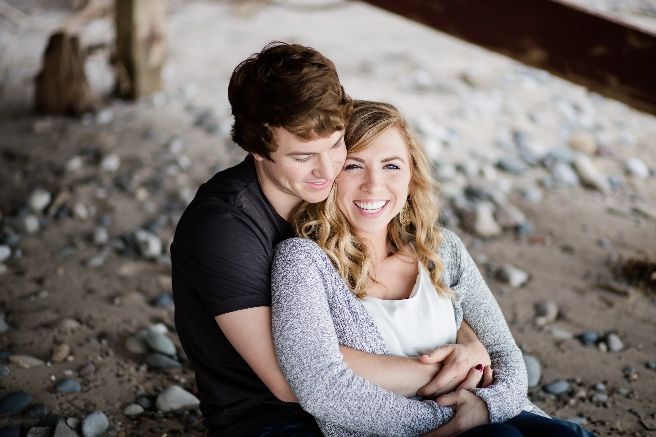 Jordan & Caitlin | Lakeside Engagement Session I