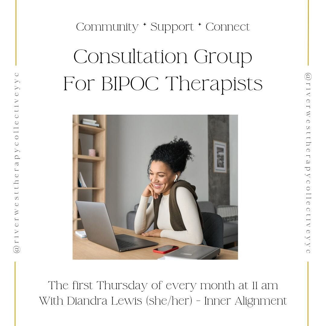 I&rsquo;m excited to be hosting a virtual consultation group for BIPOC therapists. It will be held on the first Thursday of every month at 11am mst. Please email me if you&rsquo;d like to join! The first one is March 7. I have to say I&rsquo;ve been 