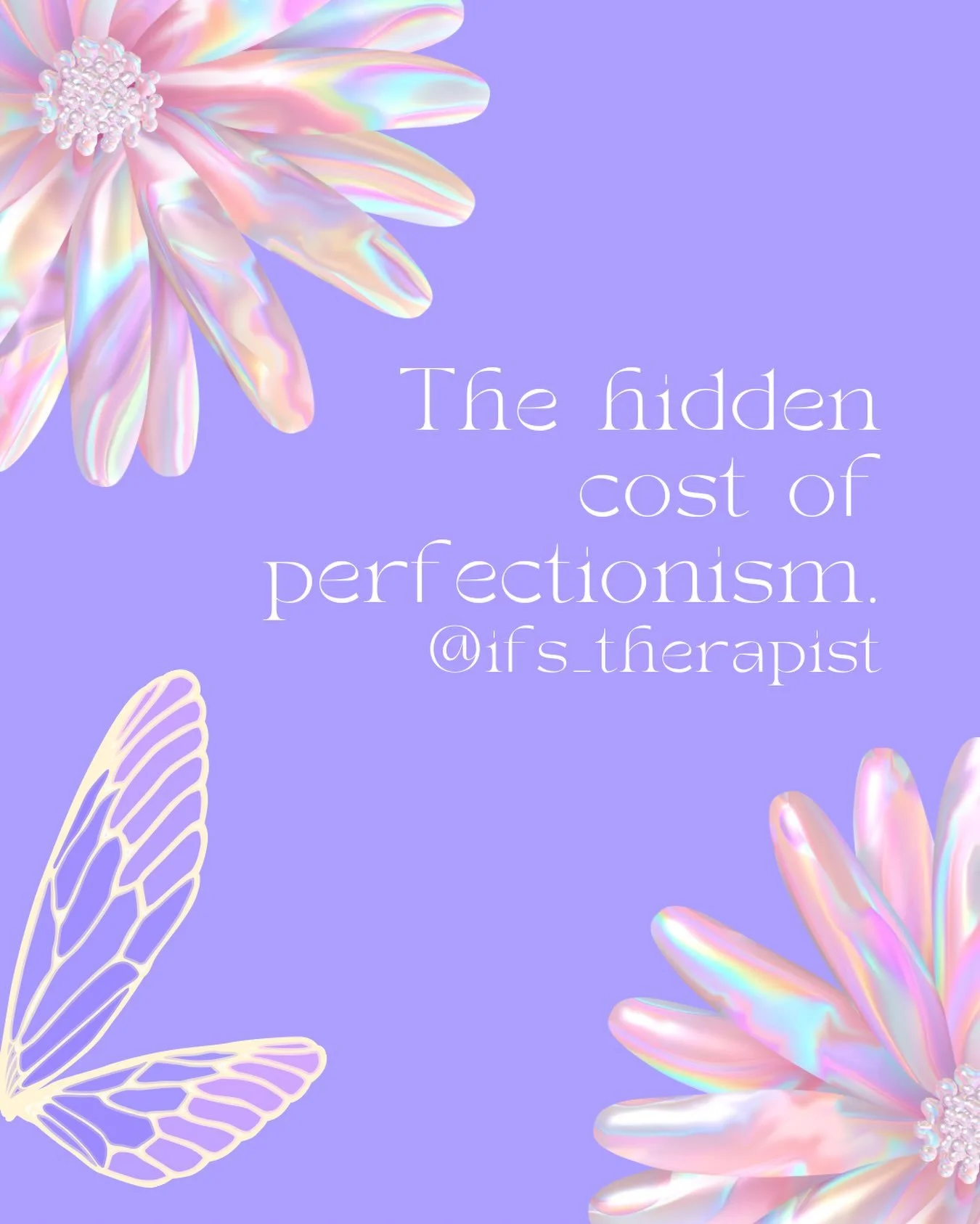 Perfectionism can look like ambition, high standards, and being responsible.

But underneath, it can quietly cost us:

✨ Rest - because there&rsquo;s always more to do
✨ Confidence - because &ldquo;good enough&rdquo; never feels good enough
✨ Joy - b