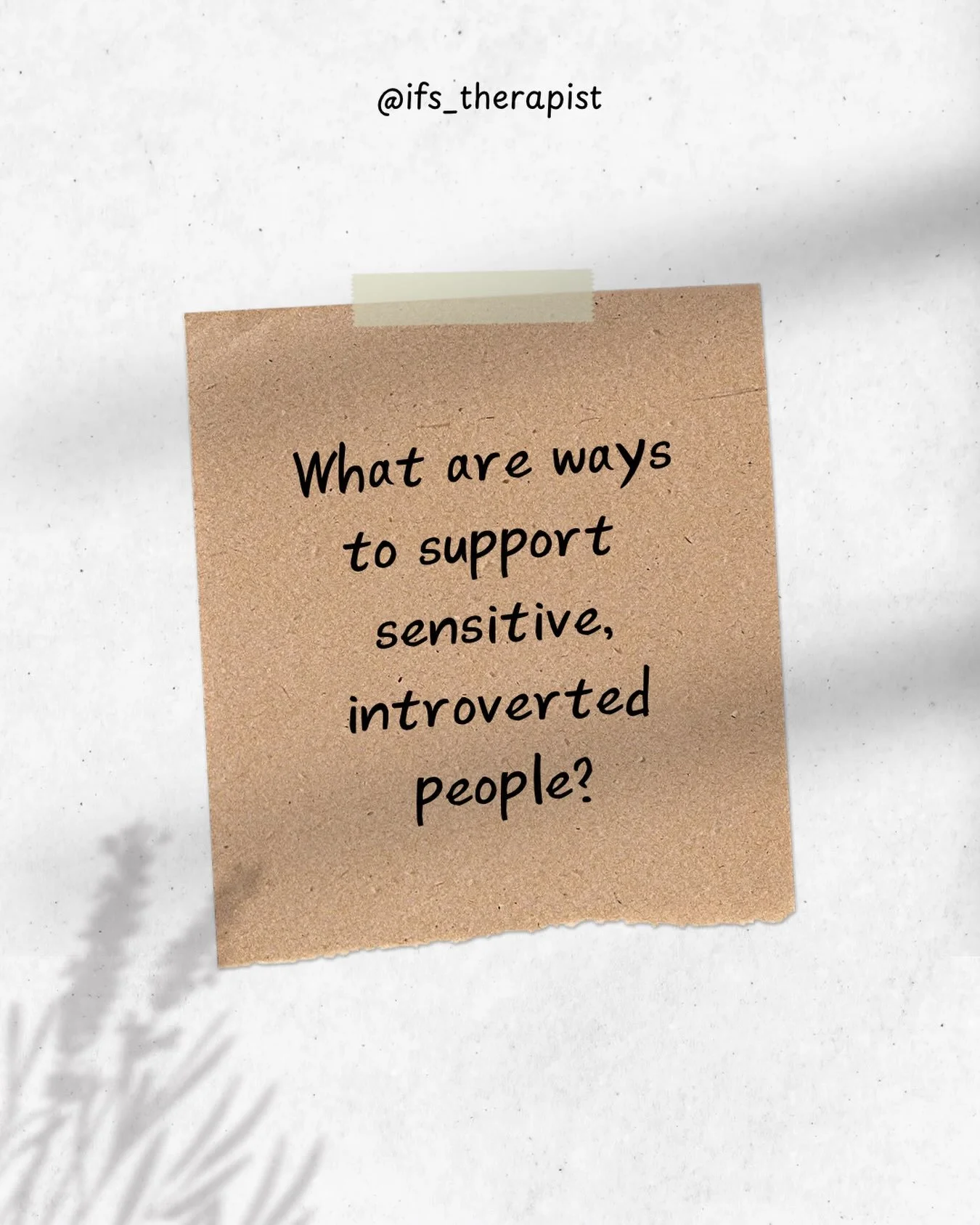 A few ways to support sensitive, introverted people include:
1. Deconstructing your views about silence. Do we always need to fill silence with conversation? Is silence bad? Does silence mean someone is mad at me or not having a good time?
2. Don&rsq