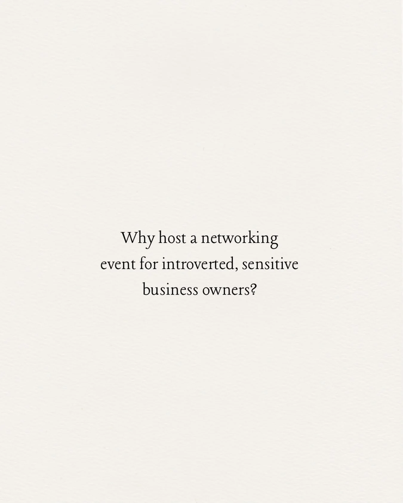 There are certain things that introverted, sensitive businesses face that can be challenging:
1. Pressure to be extroverted, charming and outgoing
2. Being put on the spot 
3. Pressure to speak when you don&rsquo;t feel like it
4. Harsh lighting, lou