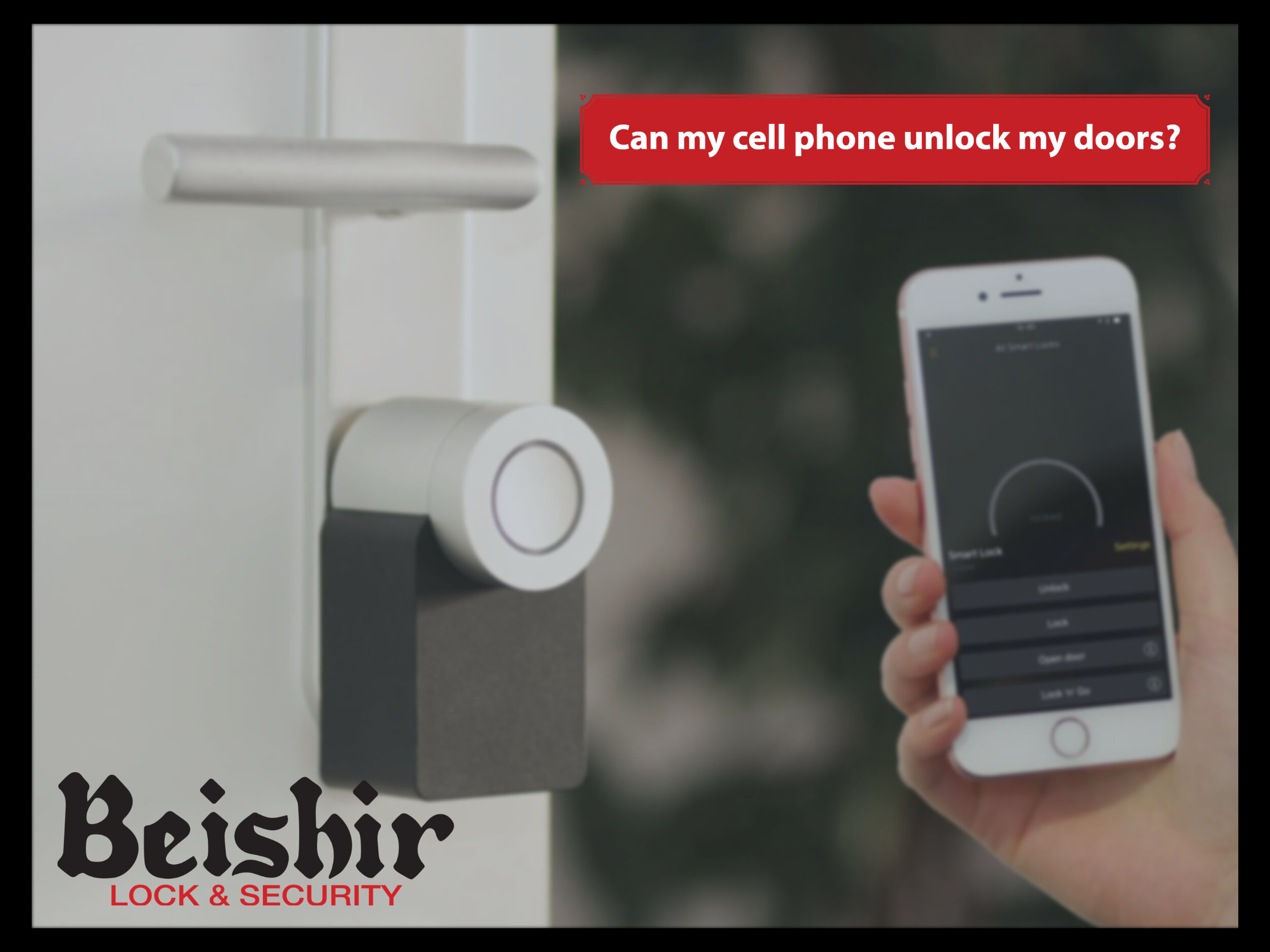 Can My Cell Phone Unlock My Doors?
