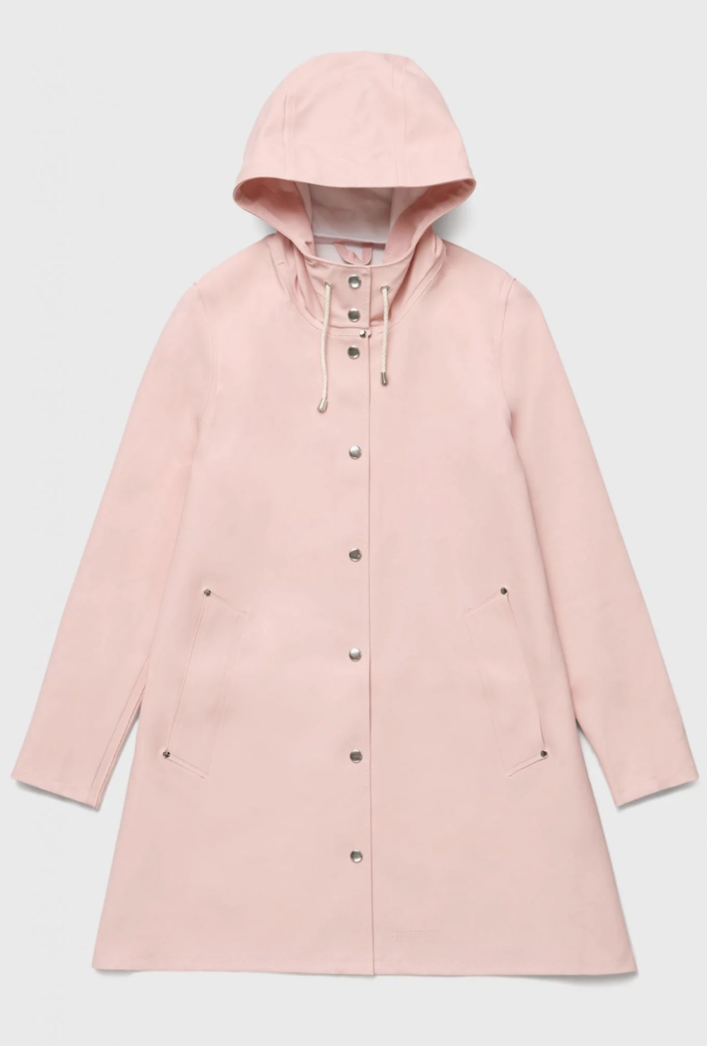 Stutterheim Mosebacke Raincoat, Pale Pink