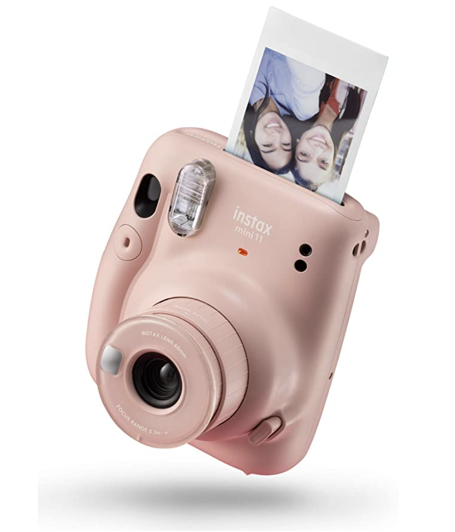 Amazon Fujifilm Instax Mini 11 Instant Camera - Blush Pink
