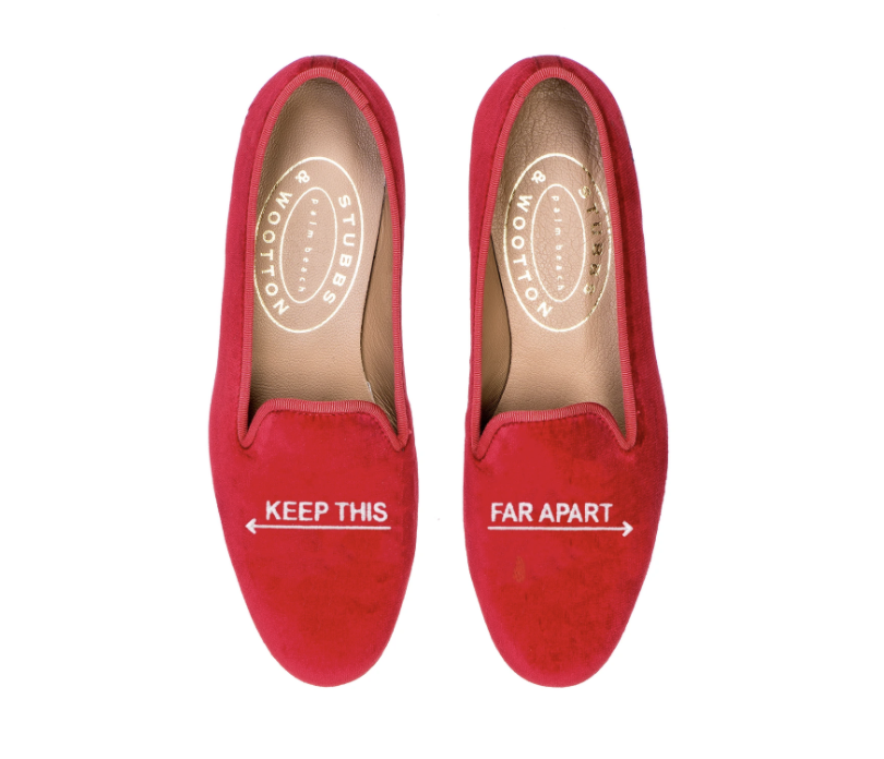 Stubbs &amp; Wootten Distance Slippers, Red
