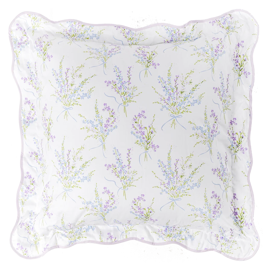 Biscuit Home, Truvy Lilac Printed Bedding