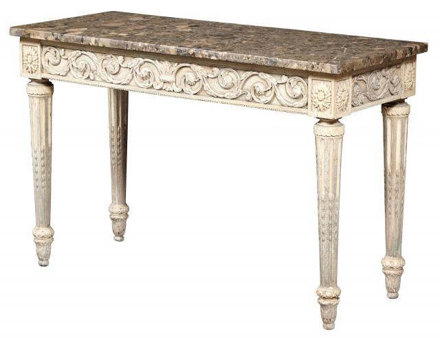 Allison Caccoma Decoration - Antique Neoclassical Console Table