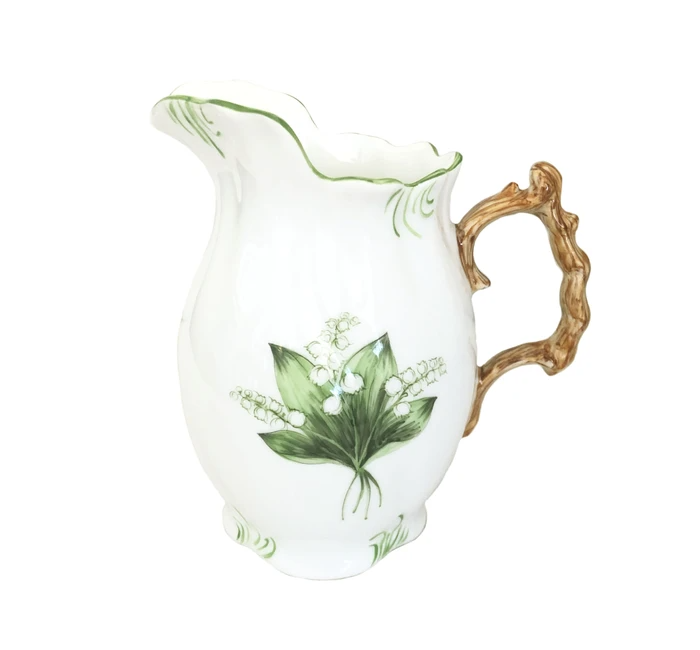 Courtland &amp; Co. Lily of the Valley Pitcher