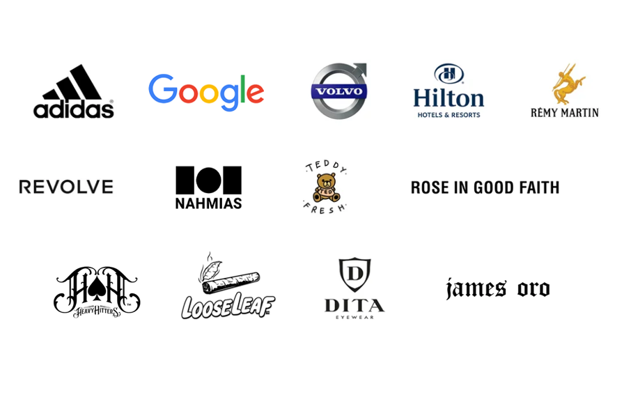 RARE STUDIO LA CLIENT LIST