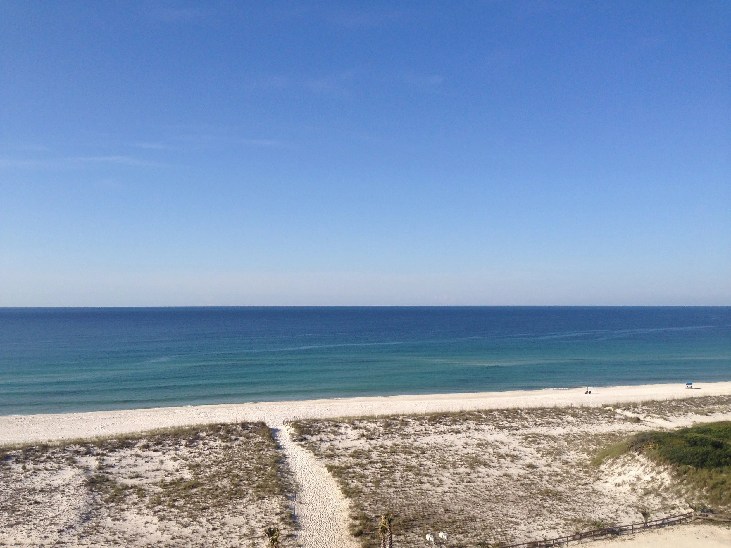 Pensacola Beach. My Deep Green (and blue and white) home. 