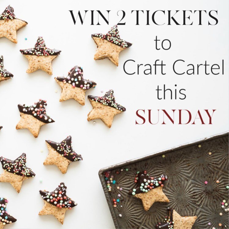 Want to win 2 free Sunday admission tickets to Craft Cartel in Victoria this weekend?
1.  Follow @craftcartelcanada.  2.  Share the event.  3.  Tag some buddies for more chances to win!! We will announce the winner on Friday and tickets will be waiti