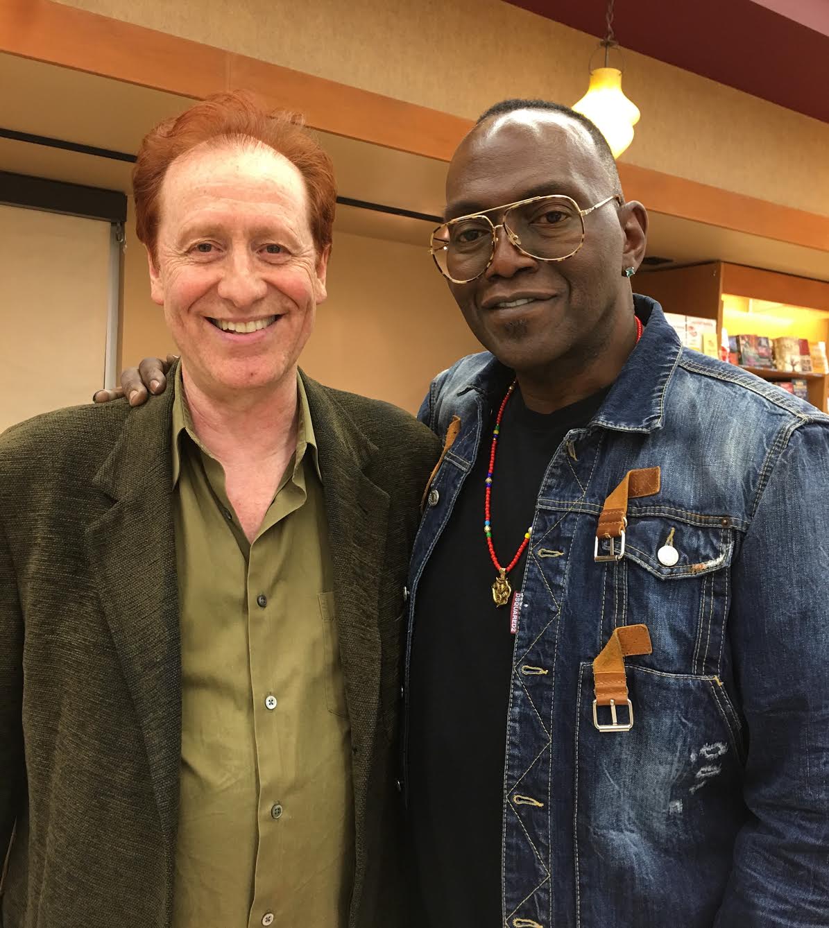 Craig with longtime music associate, Randy Jackson.