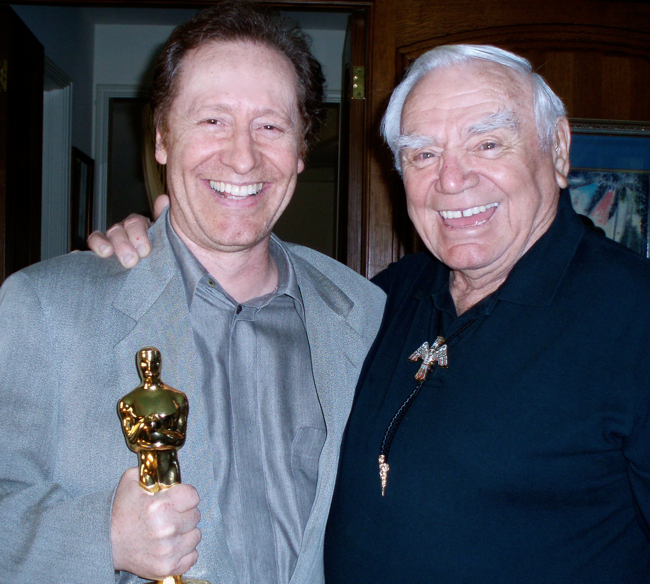 Craig producing Ernest Borgnine his “father” from Award Winning special episode of “Run For Your Life” 