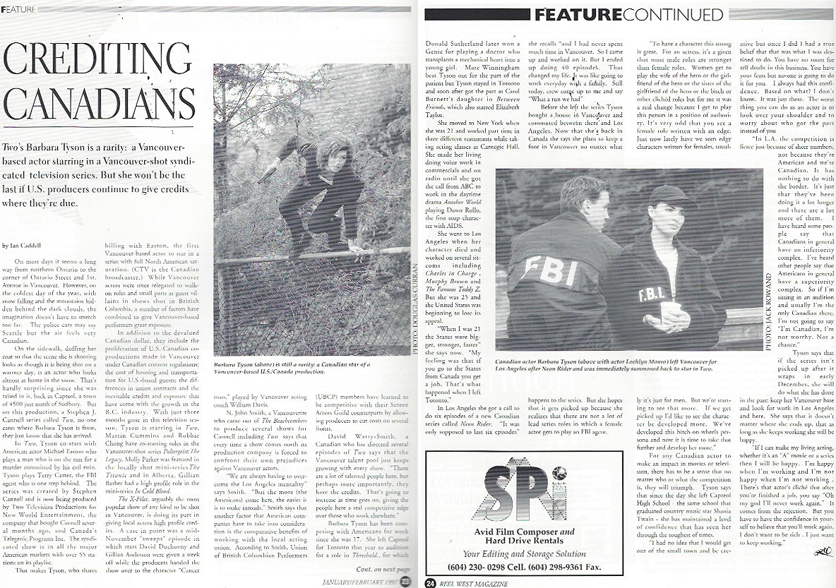 Reel West Magazine: January/February 1997