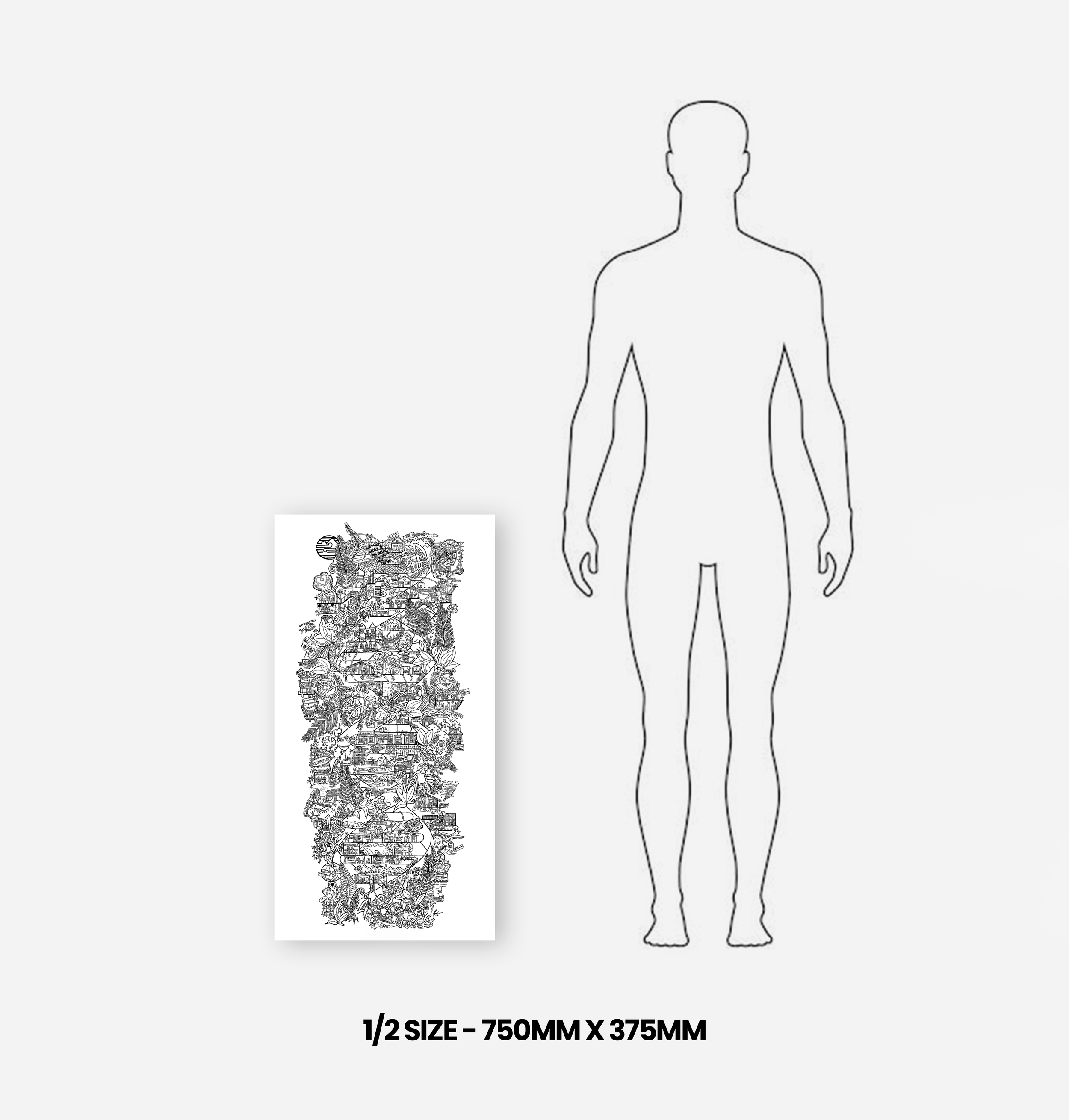 1:2 size artwork for scale - Print - flat.png