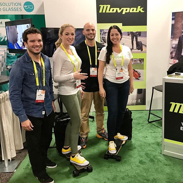 #CES2017 Day 4: @movpak! We are so glad we were neighbors this week! Wishing you all the best!