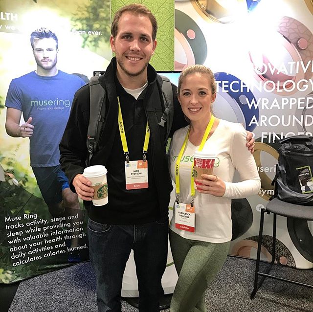 @CES2017 Day 4: So nice meeting Jack from @inmotionent! @starbucks we couldn't have made it through #cesweek without ☕️☕️☕️😎