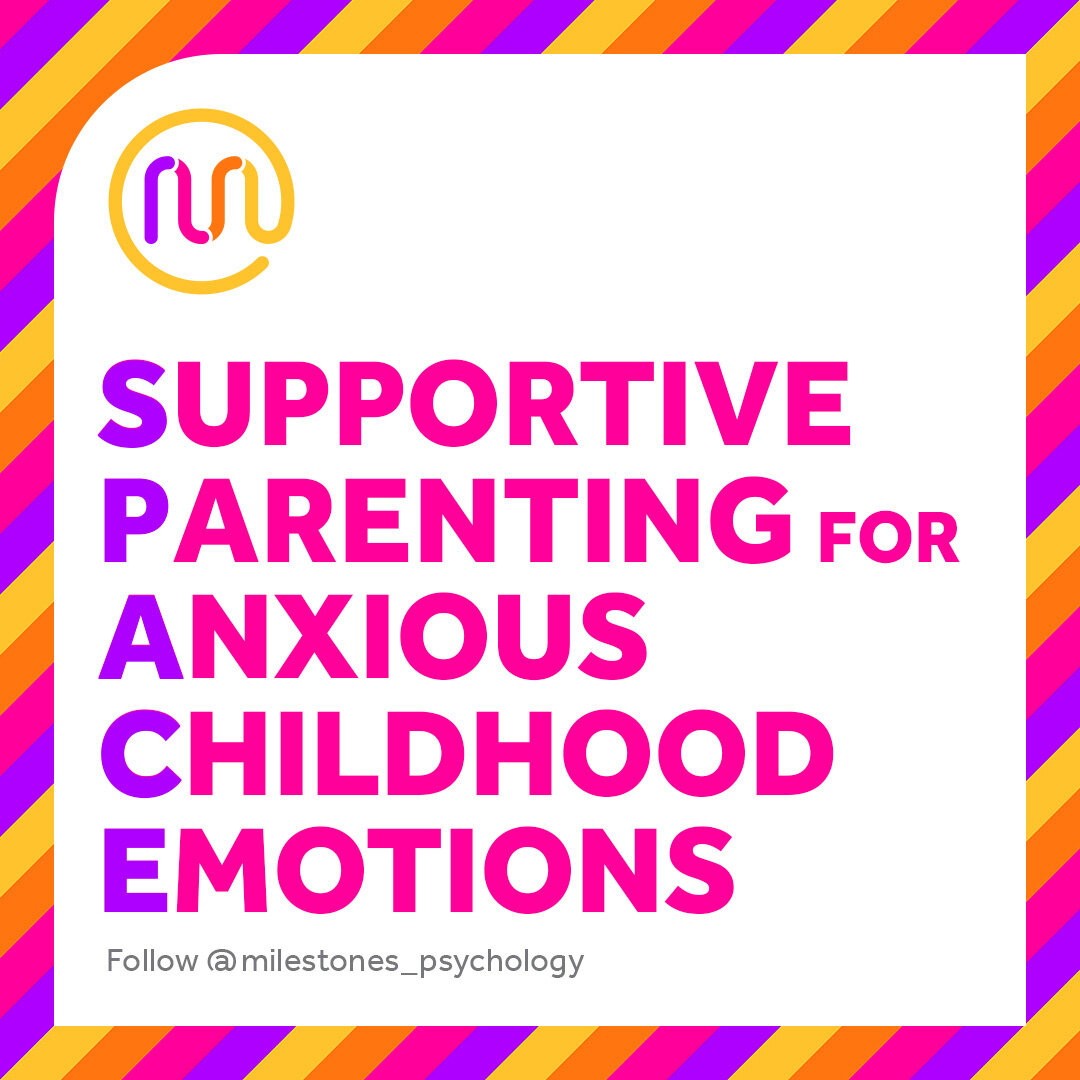 This week we're highlighting SPACE, Supportive Parenting for Anxious Childhood Emotions, a new therapeutic treatment we offer at Milestones. Swipe to learn about it! If you're interested in SPACE or learning more about it, contact us with the link in