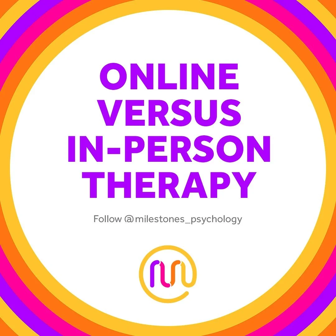 Both online and in-person therapy offer meaningful opportunities for growth. While in-person sessions provide face-to-face connection and structure, online sessions can increase accessibility, flexibility, and comfort. The best fit depends on each fa