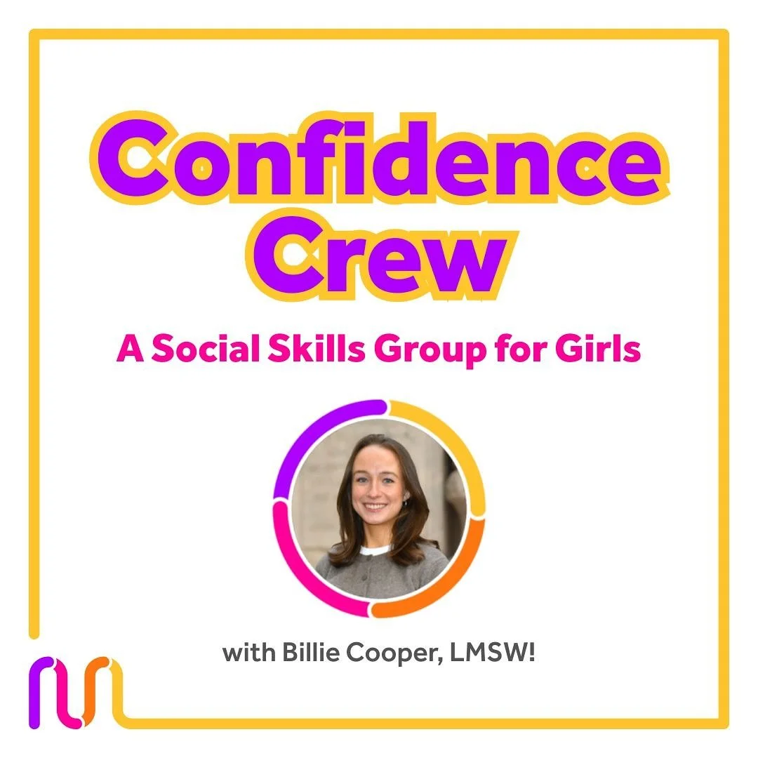 🌟 Back by popular demand 🌟 Our &ldquo;Confidence Crew&rdquo; is kicking off again this October! Led by our clinical team, this social skills group is designed specifically for bright, thoughtful girls ages 8&ndash;10 who may be struggling to connec