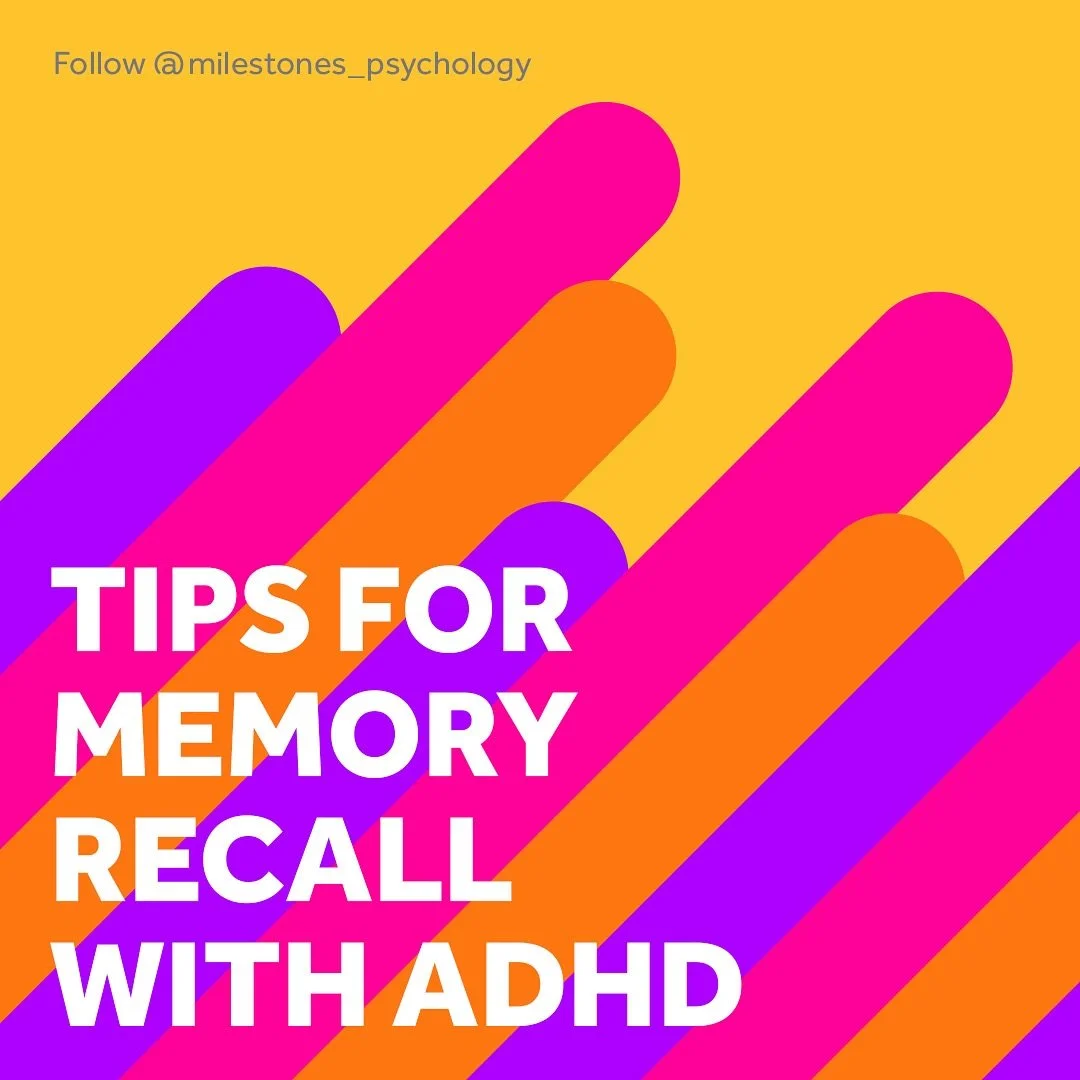 Struggling to remember instructions, assignments, or details can be frustrating for individuals with ADHD. These challenges aren&rsquo;t due to laziness&mdash;they&rsquo;re related to how the brain processes and stores information. 🧠💡

Swipe throug
