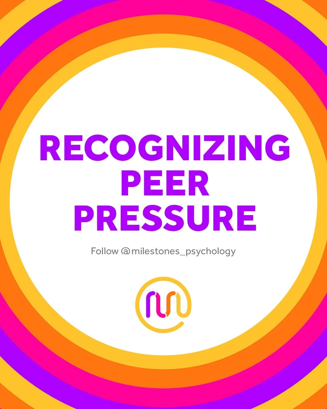 Peer pressure is not always obvious. It often sounds like wanting to fit in or avoid being left out.

When children learn to pause, check in with themselves, and practice what to say, they build confidence in their own judgment.

Swipe for simple way