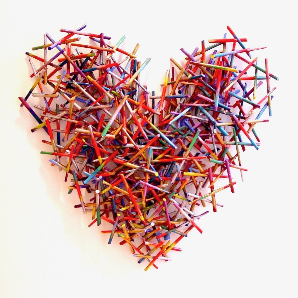 &ldquo;Magic Stick Heart I&rdquo; #womenartists #houstonartist