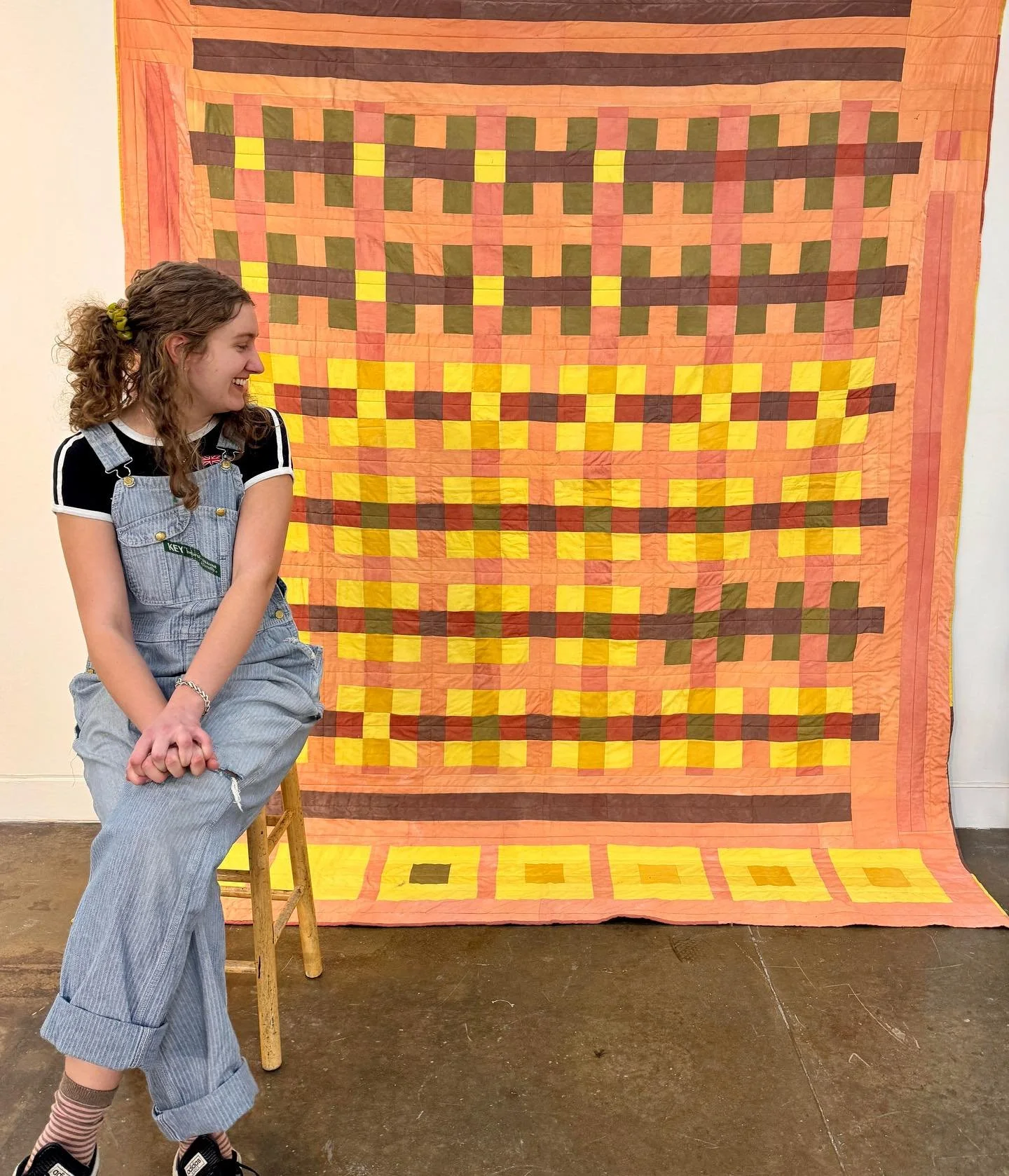 Sarah McMurry, she/her
-
What inspires you to create?
&ldquo;A lot of my inspiration comes from nature and my relationship to it through memory. Growing up, fiber was all around me. My mom is a fashion history professor and teaches patterning, my sis
