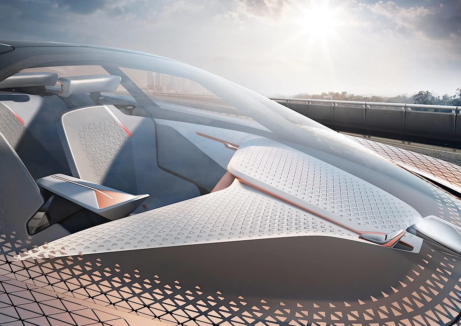 The BMW Vision NEXT frit pattern is a great example of algorithm design