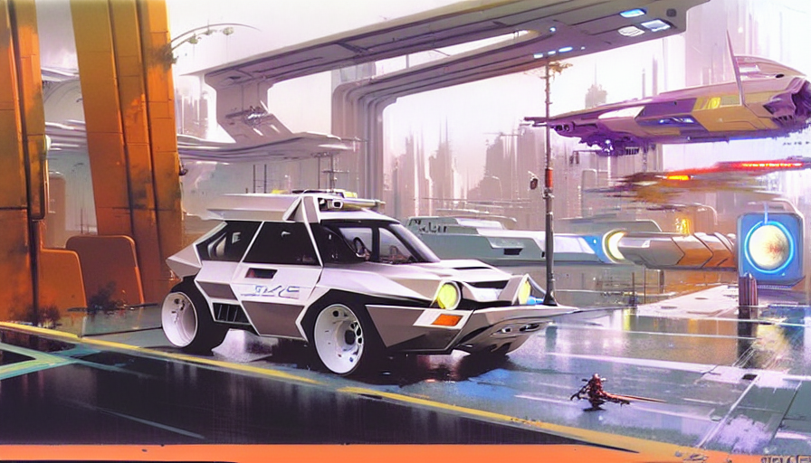 02075-2557389451-a futuristic hatchback in a cyberpunk city, detailed, sci-fi, concept art , vincent di fate, john berkey,.png