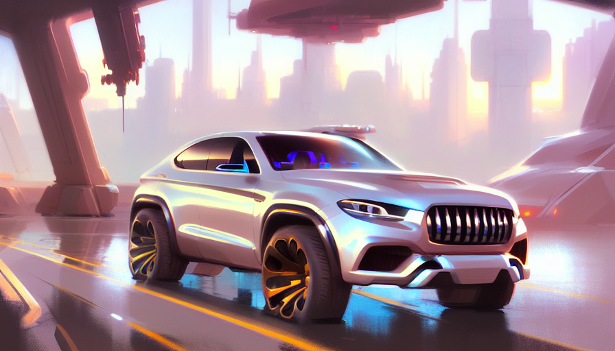 01767-969374455-Luxury  suv, concept art, high detail, warm lighting, volumetric, godrays, vivid, beautiful, trending on artstation, by Jordan g.png