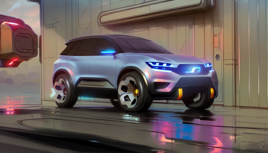 02451-2164479291-Electric SUV, concept art, high detail, warm lighting, volumetric, godrays, vivid, beautiful, trending on artstation, by Jordan.png