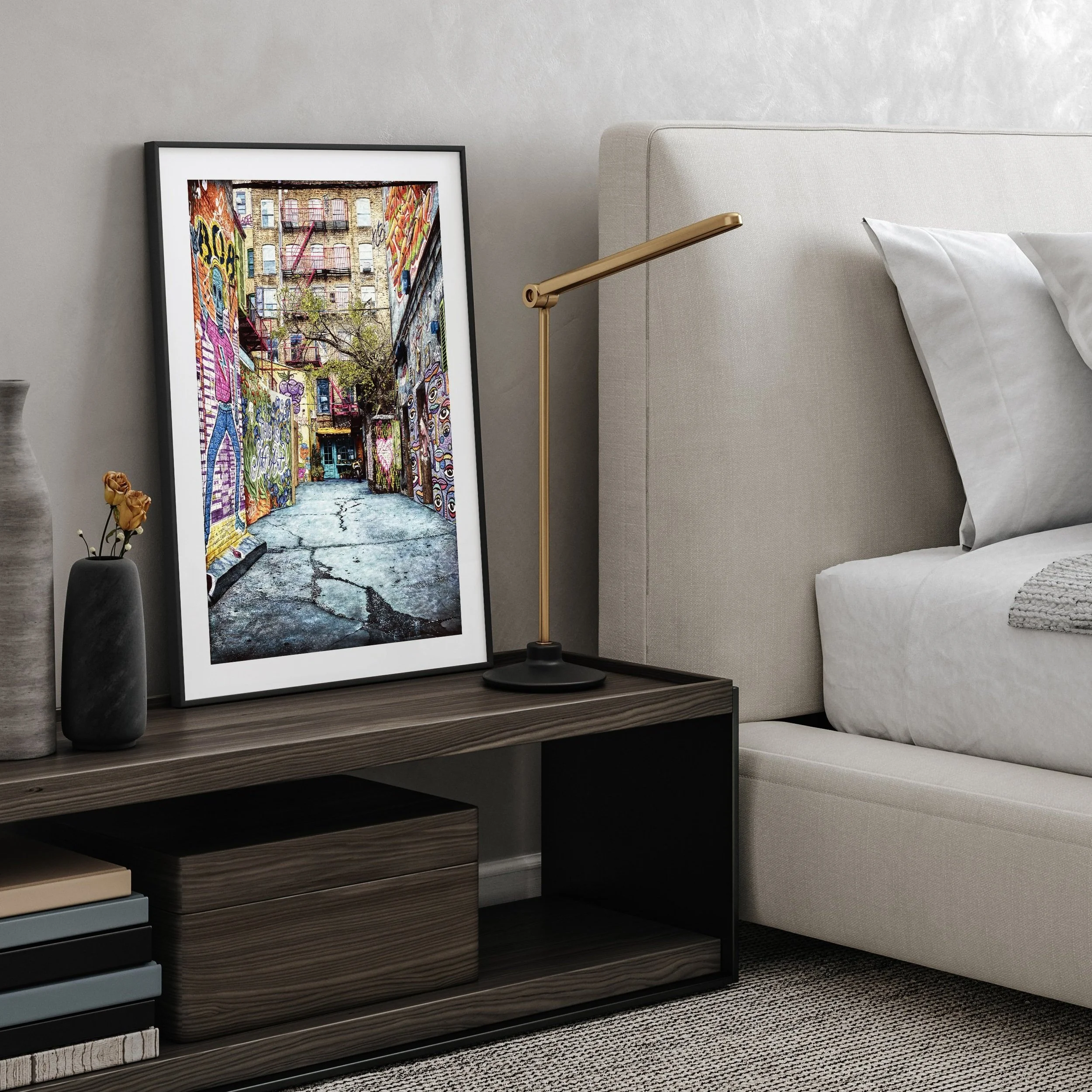 'Big Hoop Attitude' Giclee Print