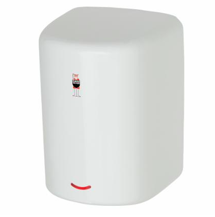 Turbo Low Noise Hand Dryer,  White 