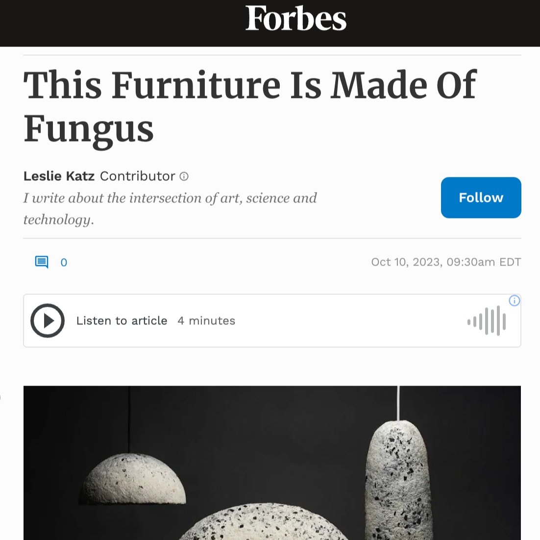 Fungi In Forbes 