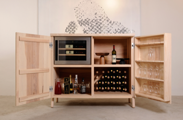 Zanat - Vinko Wine Cabinet 