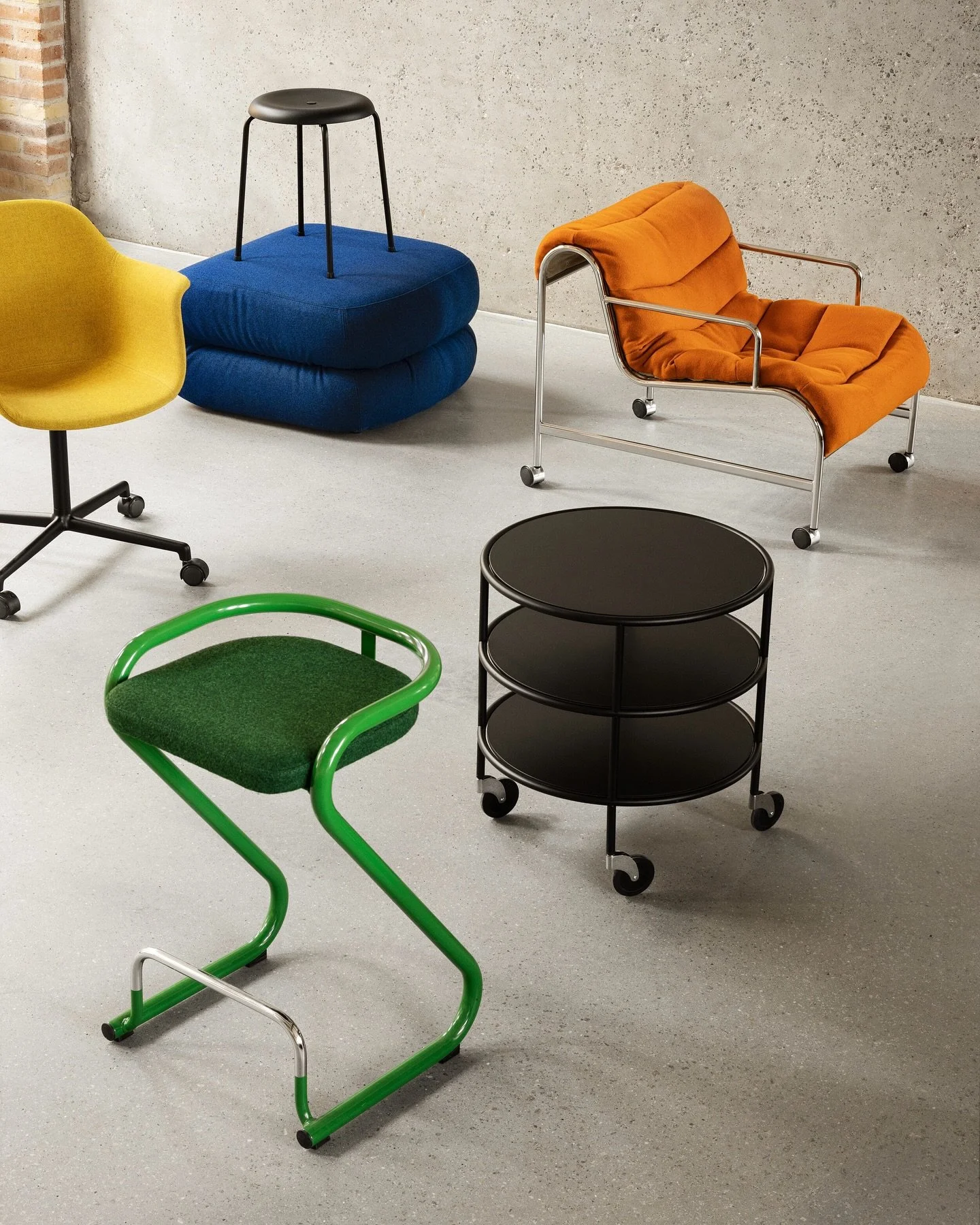 Dopamine design, but for your spaces. 🌀

Bright, bold, and beautifully functional - Swedish brand @lammhults injects energy into any environment. 

For architects and designers seeking to make a lasting impact with every detail, Lammhults strikes th