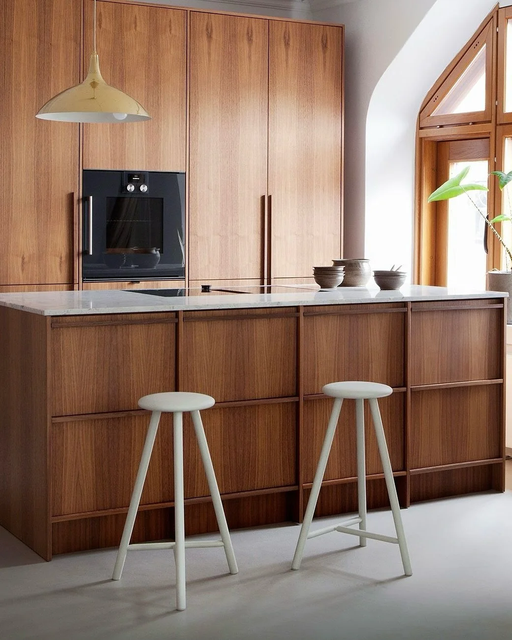 Inspired by a simple wooden doorknob in Helsinki, the Perch stool combines minimalist design with practicality. 

Designed by Wesley Walters &amp; Salla Luhtasela for @nikarioy, this lightweight stool is perfect for kitchens, waiting areas, or bars.
